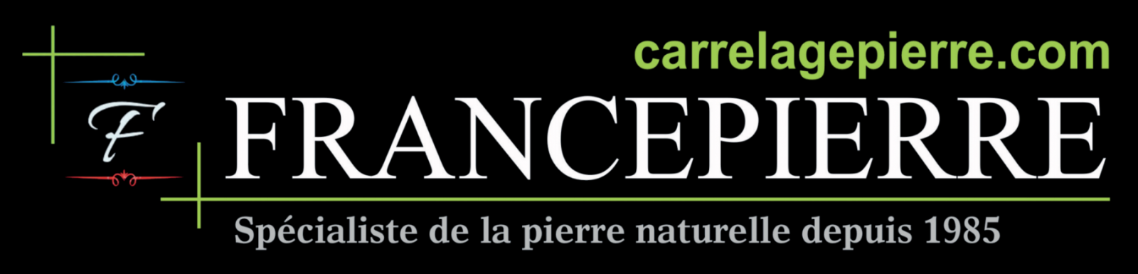 Carrelage pierre naturelle, parement pierre. Extérieur et intérieur.