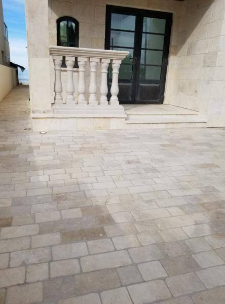 Pavé pierre Antica, pierre naturelle La pierre naturelle au 36 rue de Bourgogne 75007 PARIS