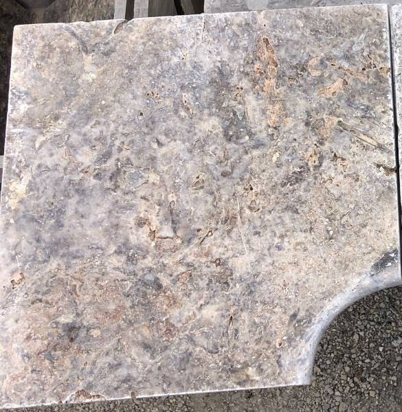 Travertin Silver margelle piscine et bassin Montpellier, Béziers