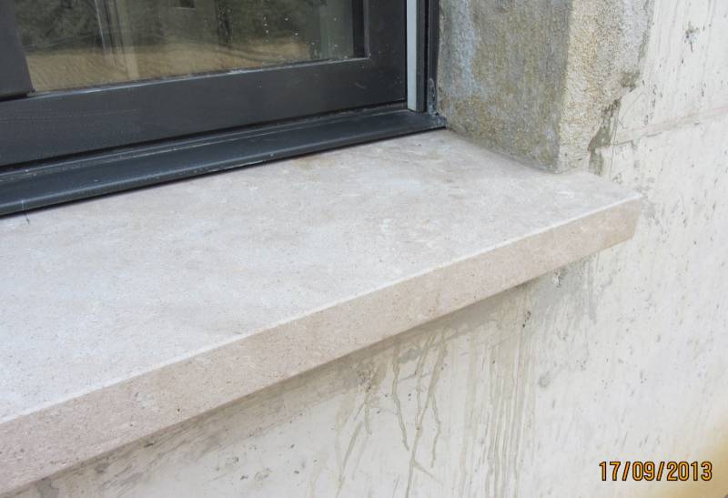 Appuis en pierre naturelle, épaisseur 5cm, Ramatuelle