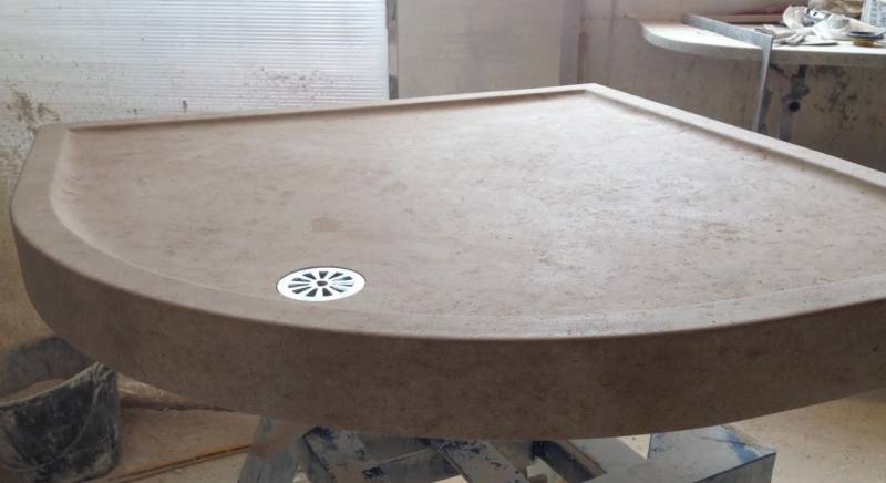 Pierre pour sol et mur bac à douche salle de bain, plan vasque, dallage, livraison Paris, Bordeaux, Lyon...