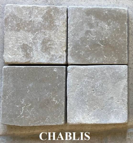 Pavé vielli en pierre naturelle du Maroc 15x15cm