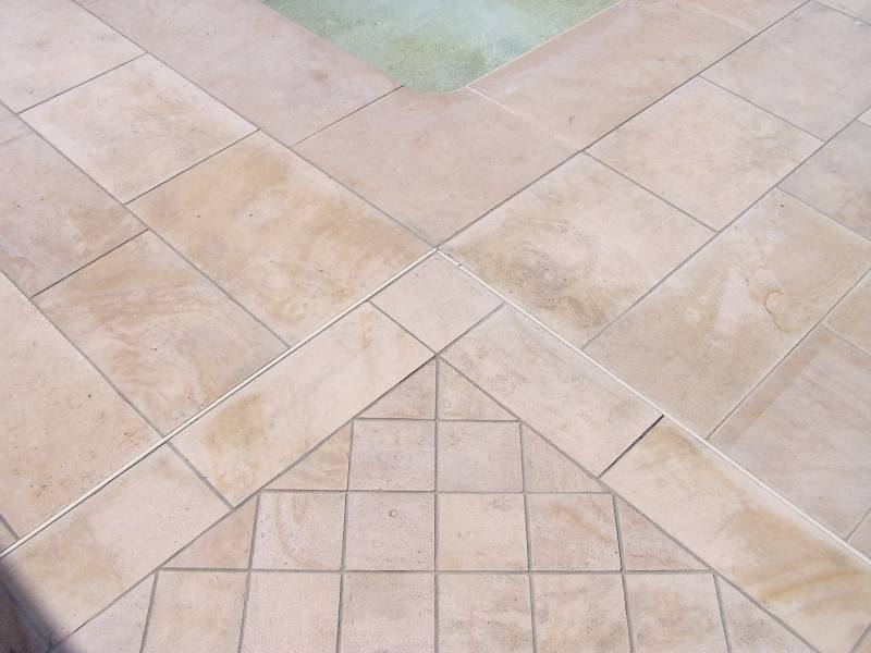 Pavé Antica en pierre naturelle de France, pierre de pierre de Dordogne