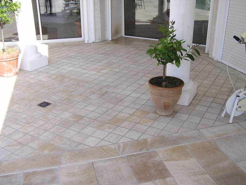 Pavé Antica en pierre naturelle de France, pierre de pierre de Dordogne