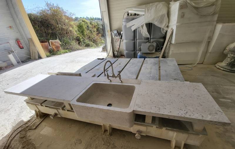 La pierre naturelle en pierre de Dordogne : une cuisine élégante et durable