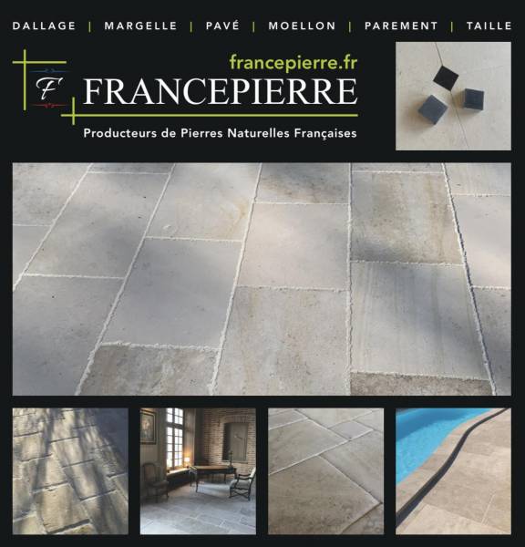 Découvrez l'authenticité et la durabilité incomparables de la pierre naturelle de France, directement extraite des carrières françaises