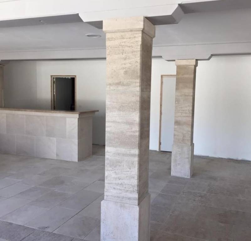 Parement en pierre naturelle de France pour façades et piliers intérieures et extérieures - Paris, Lyon, Bordeaux, Avignon, Corse, Nîmes, et plus encore