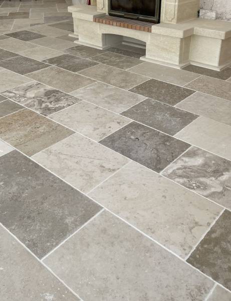 Dallage en pierre du Périgord