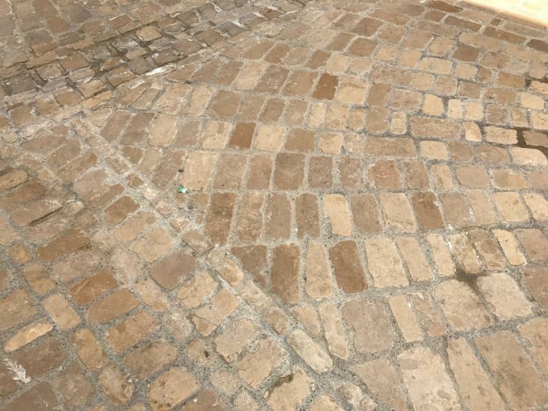 Pavé d'UZES dans le Gard