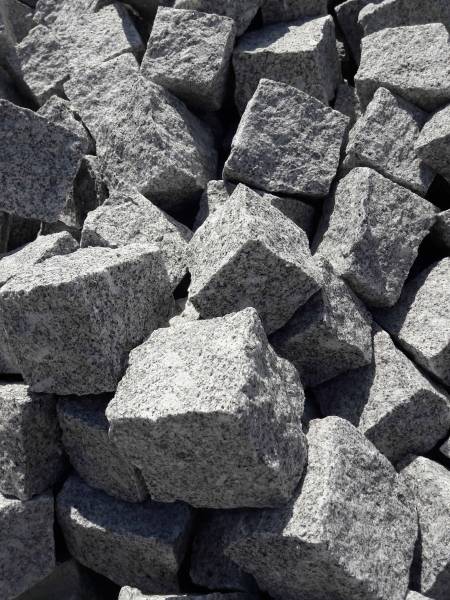 Pavé granit gris du Portugal