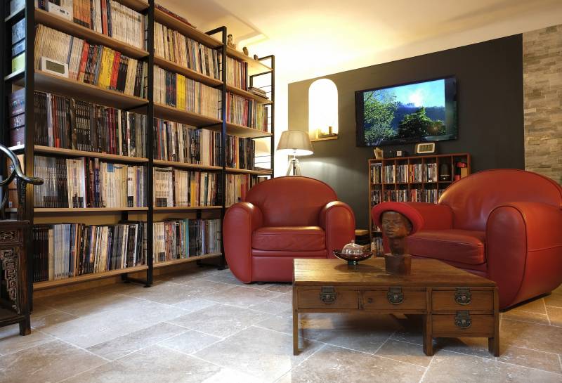 Travertin pierre pour dallage salon proche Montpellier 34