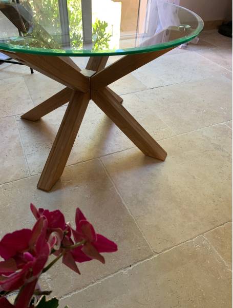 Carrelage en Pierre Naturelle : Travertin avec FRANCEPIERRE livraison Aix-en-Provence