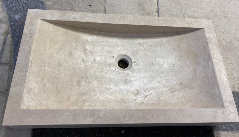 Travertin pierre naturelle. Pierres naturelles de France 36 rue de Bourgogne à Paris Uniquement sur RDV