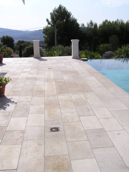 Dallage terrasse en pierre naturelle livraison partout en France