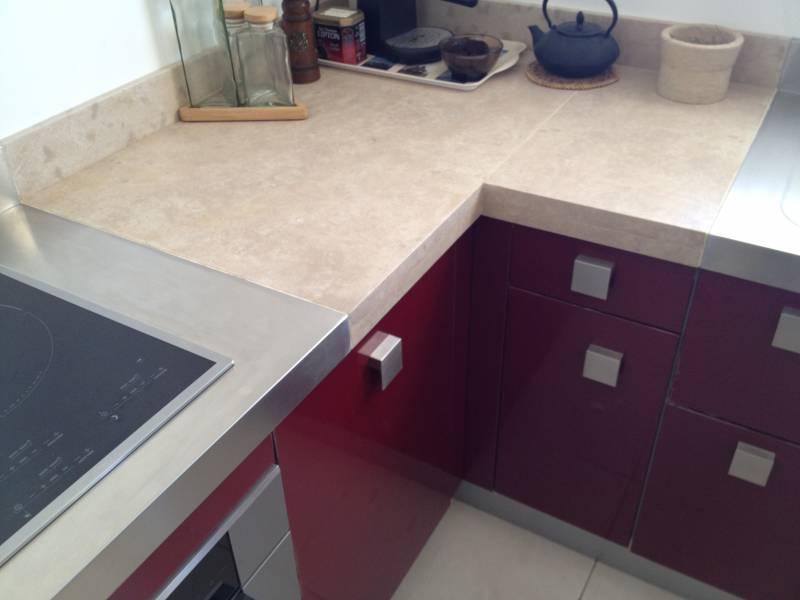 Plan de travail en pierre AMPILLY PARIS