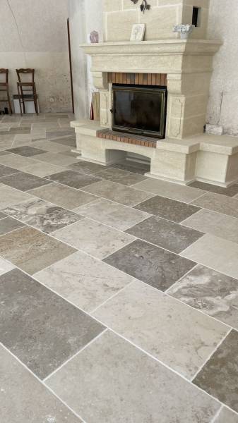 Dallage pierre de Dordogne intérieur et extérieur Bordeaux