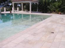 Notre zone d'activité pour ce service Margelle en travertin haut de gamme pour bordures de piscine durables