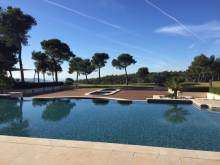 Terrasse en pierre 36 rue de Bourgogne à Paris
