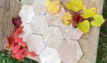 Travertin en Tomette par FRANCEPIERRE dans le Gard